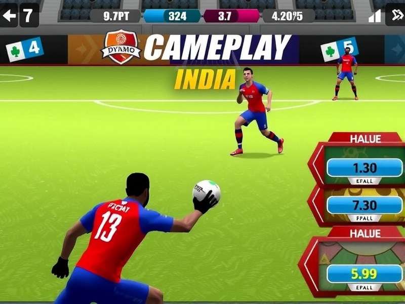 Intense Handball Action in Handball Dynamo India Handball Dynamo India Gameplay